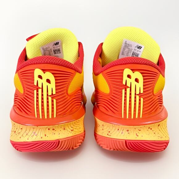 NEW BALANCE HESI LOW LETTERMAN Basketball Shoe BBHSL01 M8.5/W10 OrangeRed Yellow main image 6